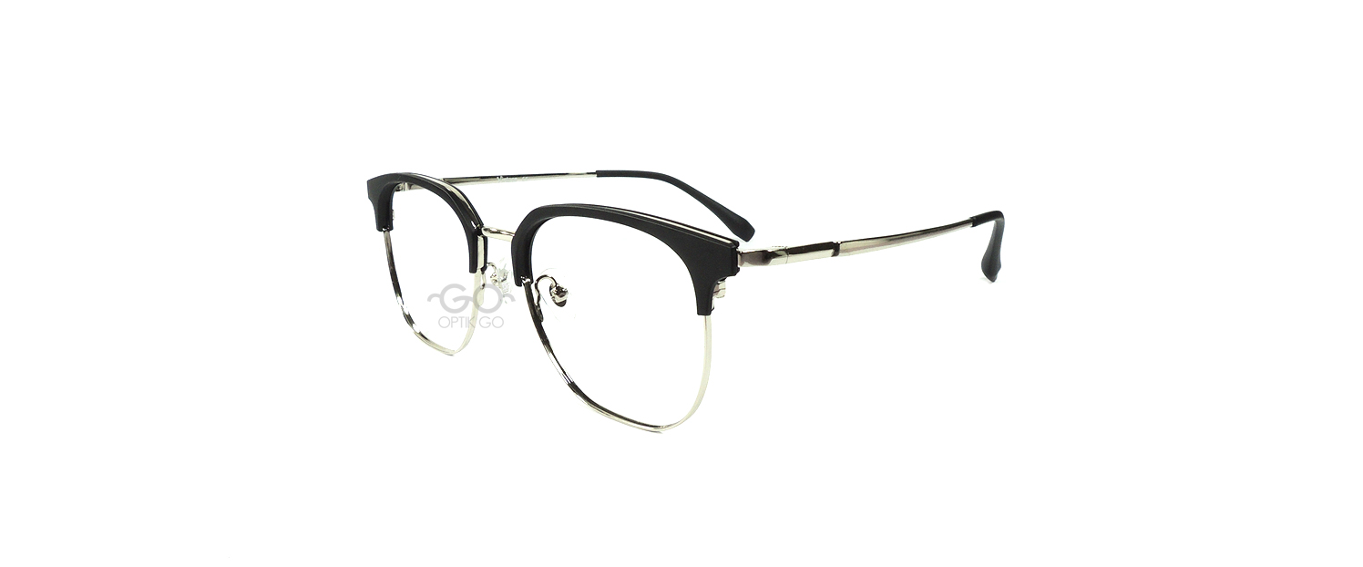 Vintage 00204 / C5 Black Silver Matte